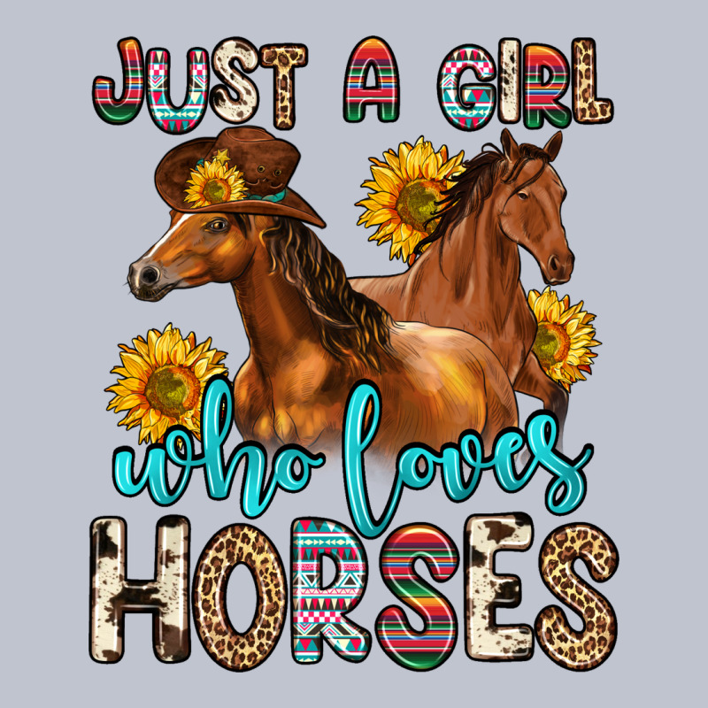 Just A Girl Who Loves Horses Premium Hoodie by Zillion Design Studio | Teevron