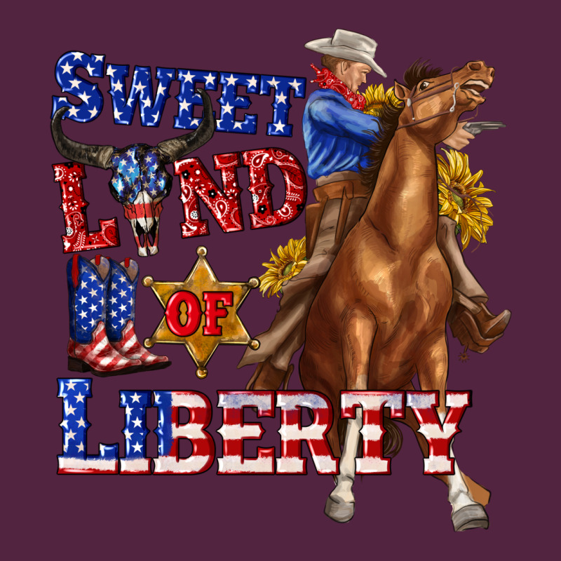 Western Sweet Land Of Liberty 4th July Billie Wilder Urban Hoodie by texasbilliewilder | Teevron