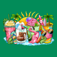 Beach Summer Coffee Cups Urban Hoodie | Teevron