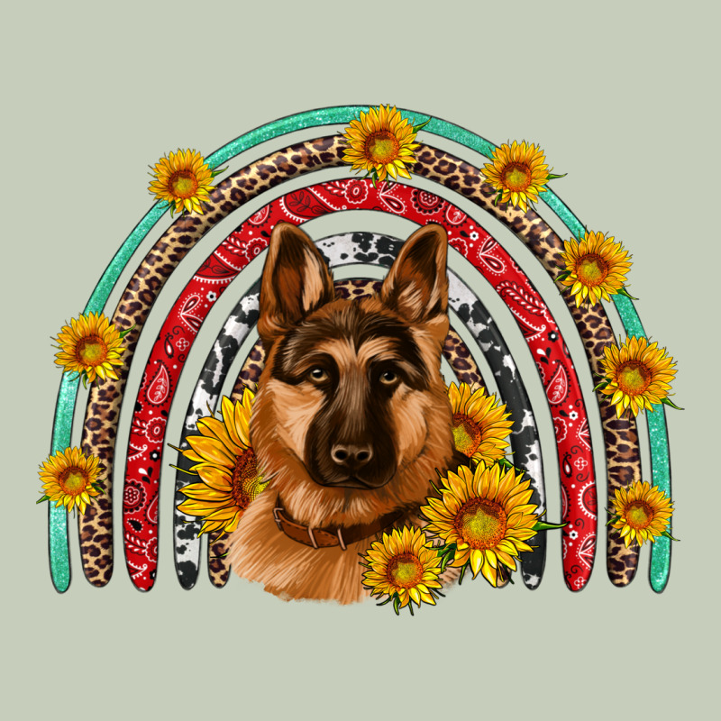 German Shepherd Rainbow Ladies Tee by Artiststas | Teevron