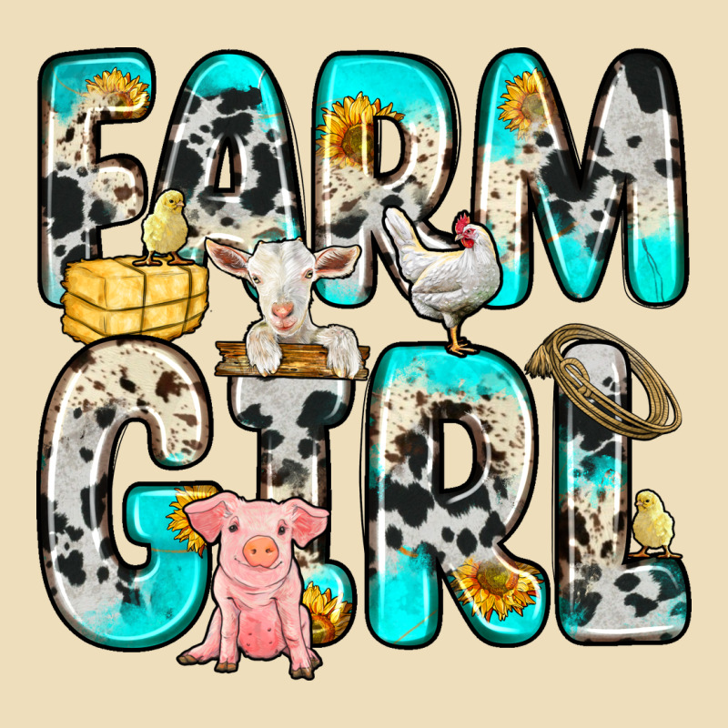 Farm Girl Premium Hoodie by Zillion Design Studio | Teevron