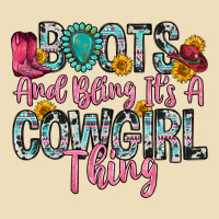 Boots And Bling It S A Cowgirl Thing Premium Hoodie | Teevron