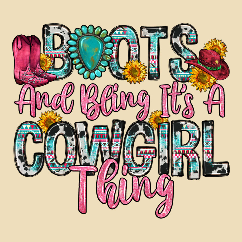 Boots And Bling It S A Cowgirl Thing Premium Hoodie by Zillion Design Studio | Teevron