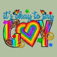 Its Okay To Say Gay Urban Hoodie | Teevron