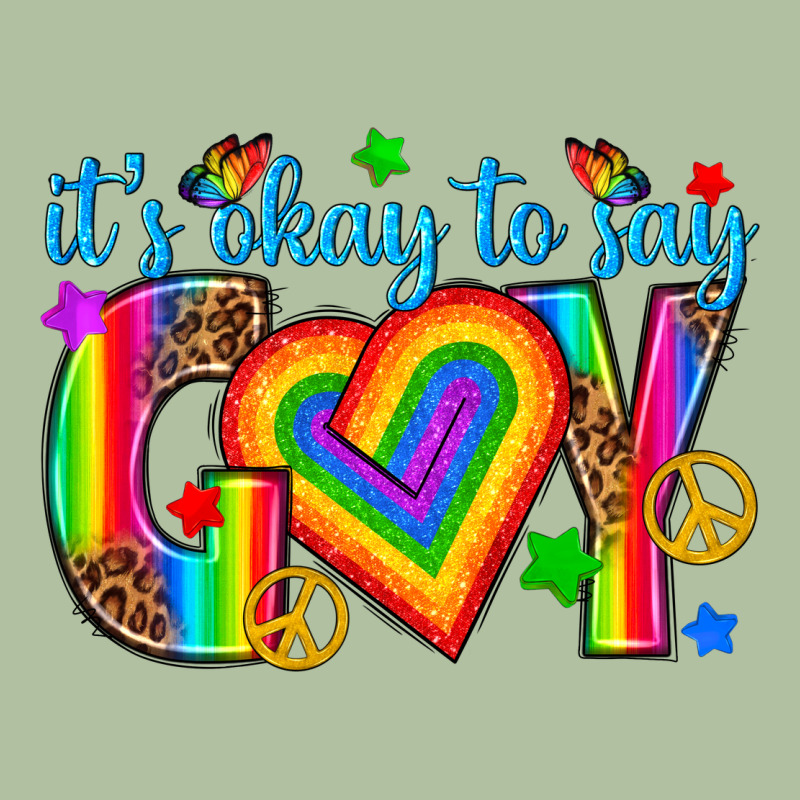 Its Okay To Say Gay Urban Hoodie by texasbilliewilder | Teevron