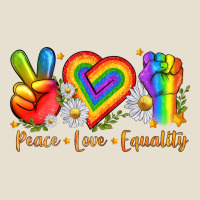 Peace Love Equality Urban Hoodie | Teevron