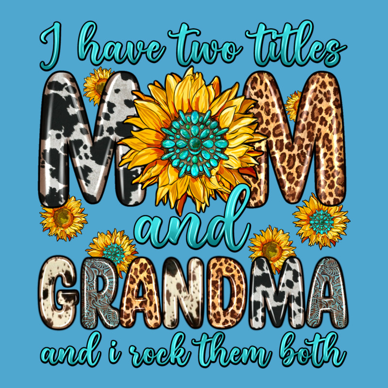 I Have Two Titles Mom And Grandma And I Rock Them Premium Hoodie by Zillion Design Studio | Teevron