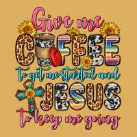 Give Me Coffee To Get Me Started And Jesus To Keep Premium Hoodie | Teevron