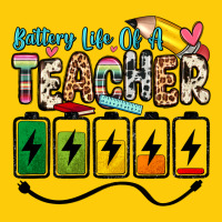 Battery Life Of A Teacher Premium Hoodie | Teevron