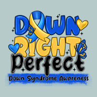 Down Right Perfect Down Syndrome Awareness Heavy Core Tee | Teevron