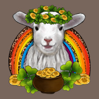 St Patricks Day Baby Sheep Shamrocks Gold Rainbow Premium Hoodie | Teevron