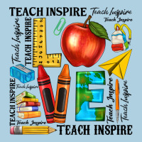 Teach Love Inspire Teacher Premium Hoodie | Teevron