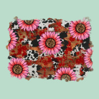 Valentine's Day Sunflowers Leopard Cowhide Background Premium Hoodie | Teevron