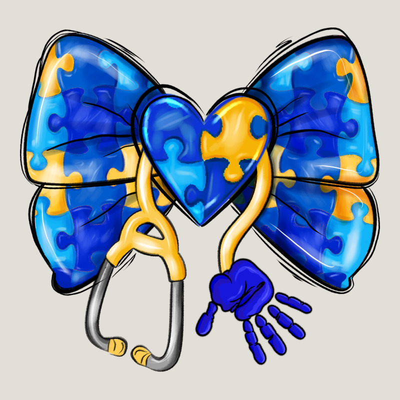 Down Syndrome Ribbon Heavy Core Tee by CowhideDigitalArt | Teevron