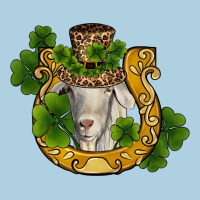 St Patricks Day Goat Horseshoe Shamrock Premium Hoodie | Teevron