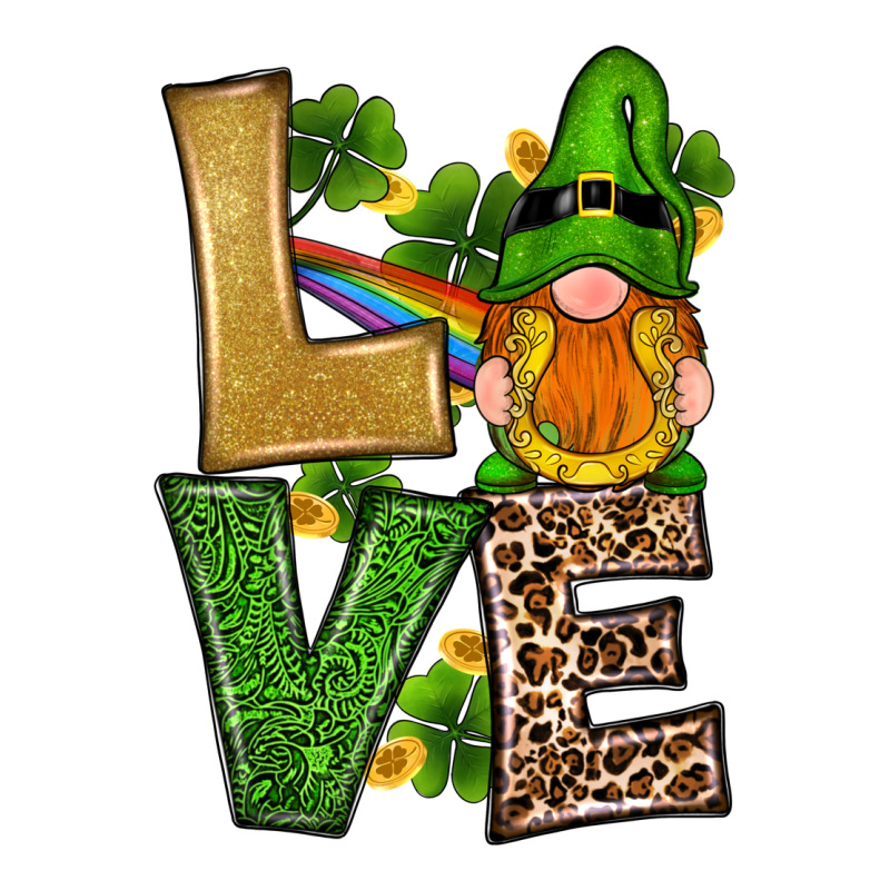 St Patricks Day Gnomes Shamrock Love Premium Hoodie by RanaPortraitStore | Teevron