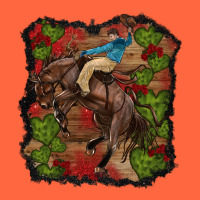 Valentine's Day Cowboy Cactus Rose Premium Hoodie | Teevron