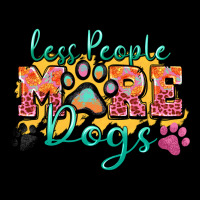 Less People More Dogs Paw Zillion Urban Hoodie | Teevron