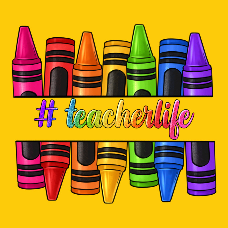 Teacher Life Crayons Premium Hoodie by texasbilliewilder | Teevron