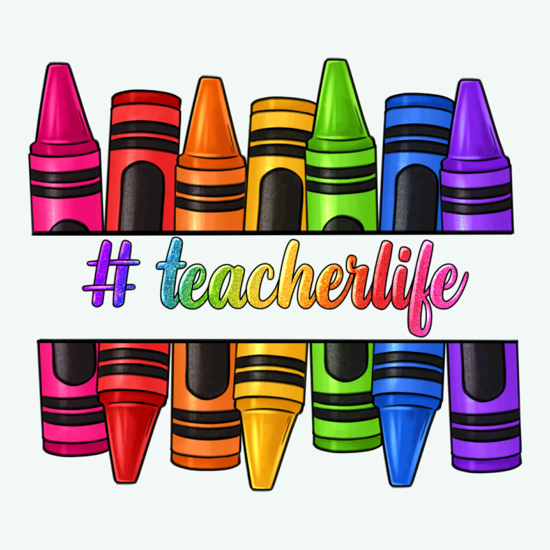 Teacher Life Crayons Premium Hoodie by texasbilliewilder | Teevron
