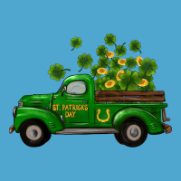 St Patricks Truck Shamrock Horseshoe Gold Premium Hoodie | Teevron