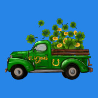 St Patricks Truck Shamrock Horseshoe Gold Premium Hoodie | Teevron