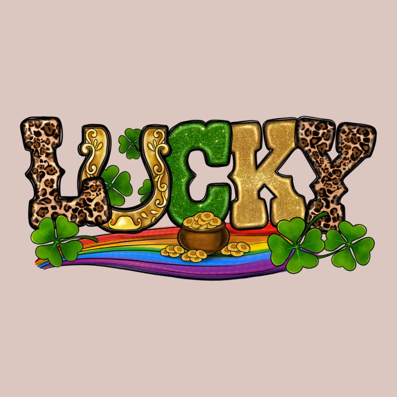 St Patricks Shamrock Gold With Rainbow Premium Hoodie by RanaPortraitStore | Teevron