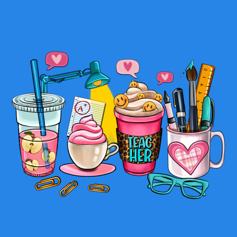 Teacher Coffee Cup Premium Hoodie by AdoDesignShop | Teevron