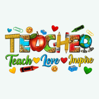 Teacher Teach Love Inspire Tbw Premium Hoodie | Teevron