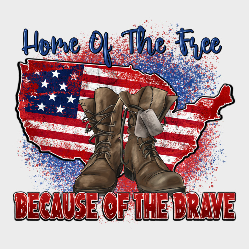 Home Of The Free Because Of The Brave Urban Hoodie by Zillion Design Studio | Teevron