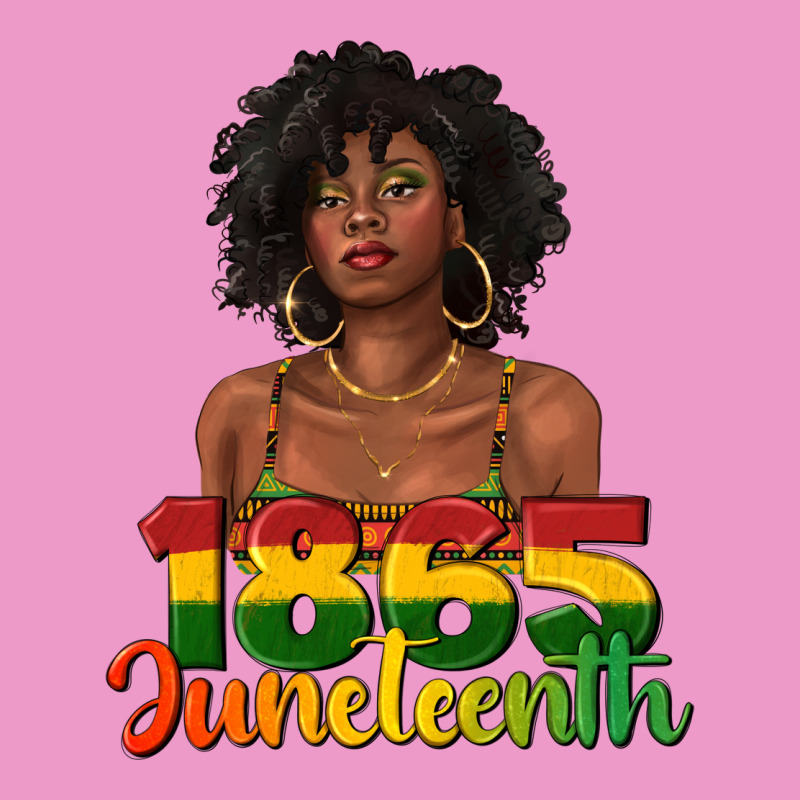 1865 Juneteenth With Afro Black Woman Urban Hoodie by texasbilliewilder | Teevron