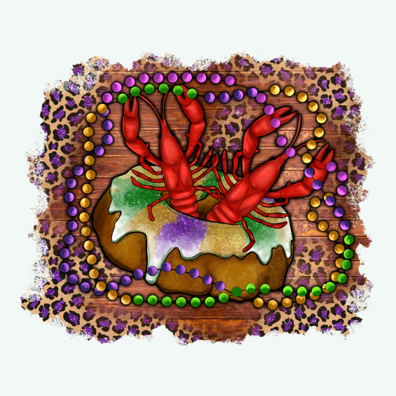 Mardi Gras King Cake Crawfish Premium Hoodie by RanaPortraitStore | Teevron