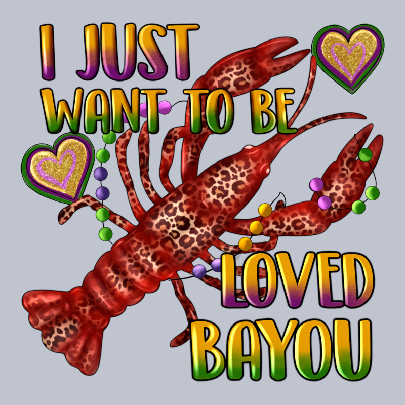 Mardi Gras I Just Want To Be Loved Bayou Crawfish Premium Hoodie by RanaPortraitStore | Teevron