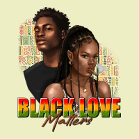 Afro Black Love Matters Urban Hoodie | Teevron