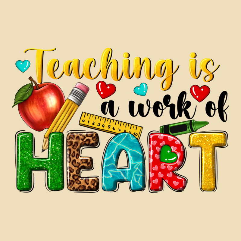 Teaching Is A Work Of Heart Tbw Premium Hoodie by texasbilliewilder | Teevron