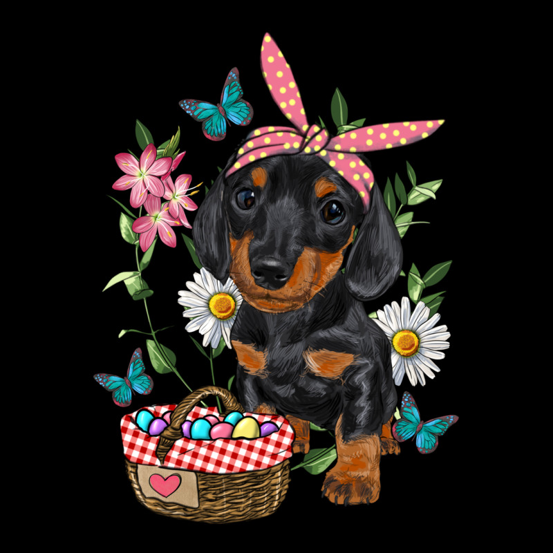 Easter Dachshund Urban Hoodie by RanaPortraitStore | Teevron