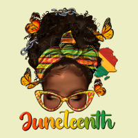 Afro Messy Bun Juneteenth Urban Hoodie | Teevron