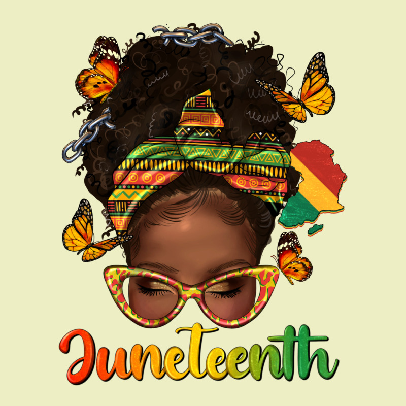 Afro Messy Bun Juneteenth Urban Hoodie by texasbilliewilder | Teevron