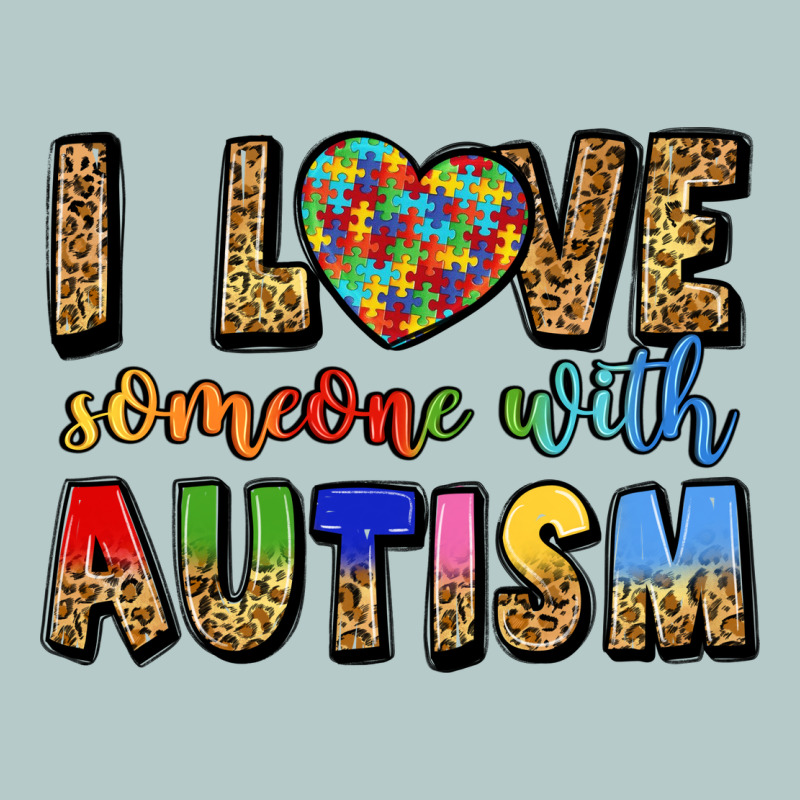 I Love Someone With Autism Heavy Core Tee by LillyAllenDesigns | Teevron