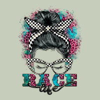 Race Life  Messy Bun Long Sleeve Tee | Teevron