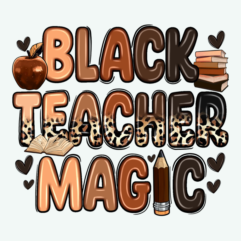 Black Teacher Magic Premium Hoodie by Zillion Design Studio | Teevron