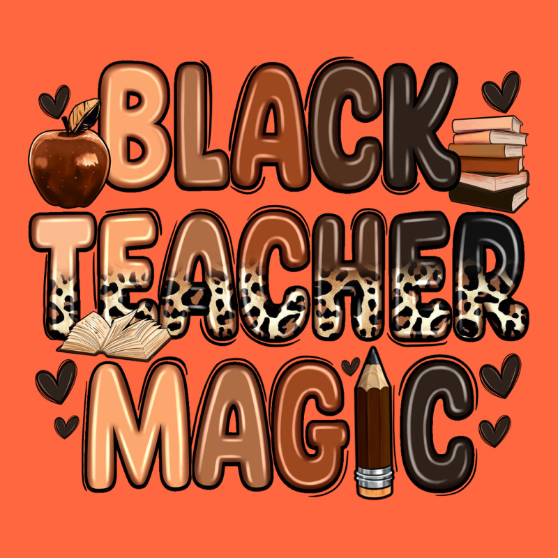 Black Teacher Magic Premium Hoodie by Zillion Design Studio | Teevron
