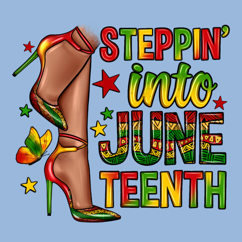 Steppin Into Juneteenth Premium Hoodie by Zillion Design Studio | Teevron