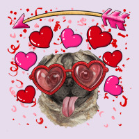 Valentine's Day  Pug Premium Hoodie | Teevron