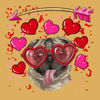Valentine's Day  Pug Premium Hoodie | Teevron
