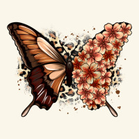 Melanin  Butterfly Premium Hoodie | Teevron