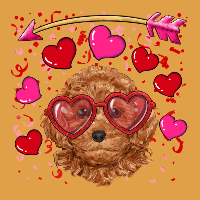 Valentine's Day Toy Poodle Premium Hoodie by RanaPortraitStore | Teevron