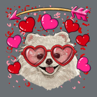 Valentine's Day White Pomeranian Premium Hoodie | Teevron
