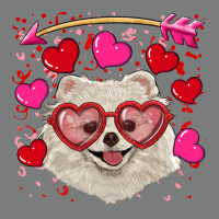 Valentine's Day White Pomeranian Premium Hoodie | Teevron