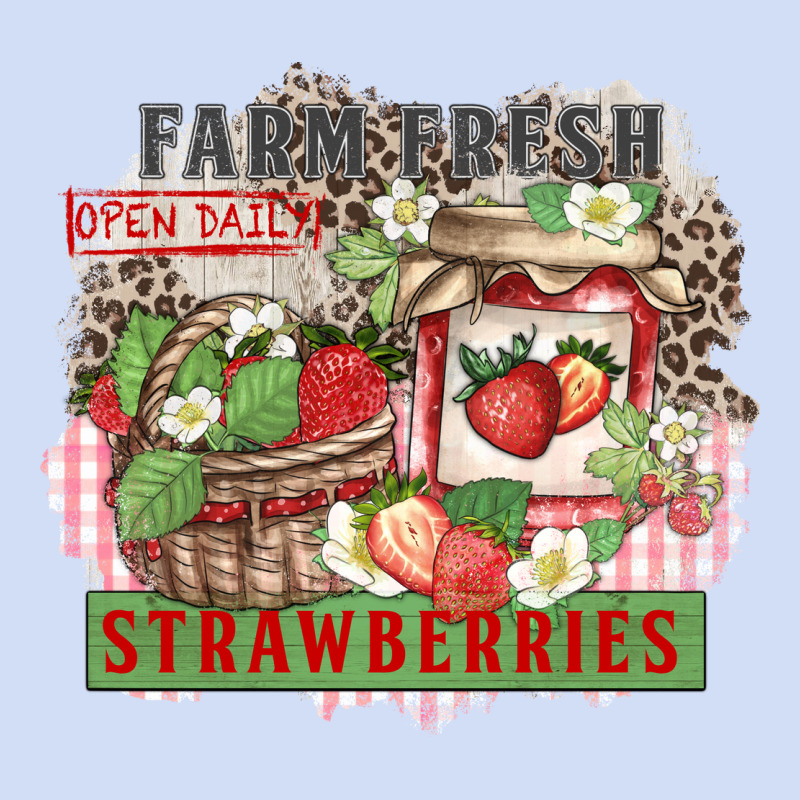 Farm Fresh Strawberries Urban Hoodie by Zillion Design Studio | Teevron